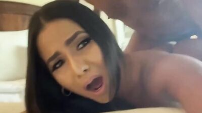 Brunette ultra slut enjoy bbc double penetration gangbang