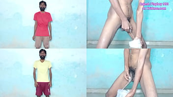 Rajesh Playboy 993 Two Pissing in the Jar Golden Shower Striptease Spanking Butt Naked Nude