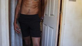 Sneaking off from the family cookout to get a Nut