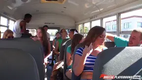 Sexy Bus Babe Shows Off Her Skills With Public Blowjob And Fuckfest