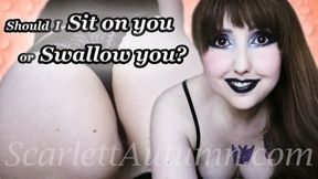Should I sit on you or eat you? - MP4 SD 480p