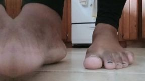 Tiny Watcher, Giant Soles
