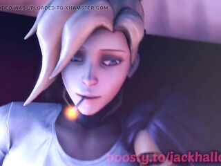 Overwatch 2 futunari and a hotty make love