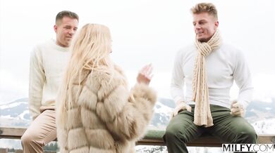 MILFY Bosses Wife Brandi Love Gets Spit-Roasted By New Hires At Company Retreat