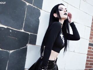 Alt Gal and Hawt Gothic Dream (AI Generated)