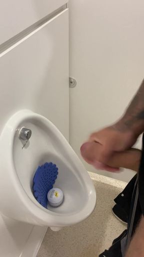 Bathroom Piss and Jerk