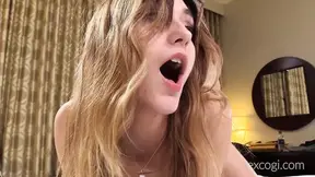18yo Ana Rose Takes A Hard Cock In Her Tiny Pussy & Chute