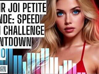 ASMR JOI Tiny Blond: Speed Cum Defiance Countdown Audio Porn HFO