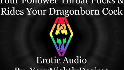 Using Your Dragonborn Dick To Coat My Ass White [Skyrim] [Throat Fuck] [Anal] (Erotic Audio for Men)