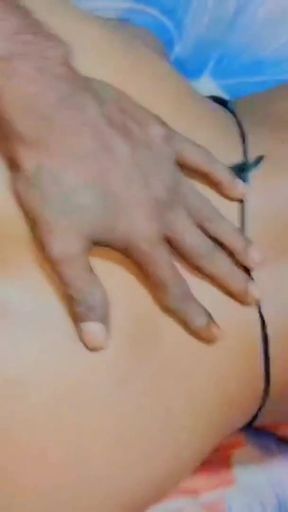 I was taking a bath. My husband took a bath and was getting ready. My husband   Clip 2