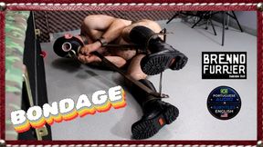 SECURED IN RIGID IRON BONDAGE AND LOCKED IN CHASTITY WITH NO MERCY - ORGASM CONTROL - CHASTITY MALE - HANDCUFF AND SHACKLE FETISH - QUICK FIX – 720P