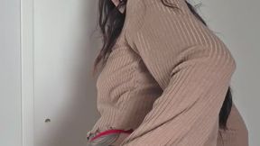 Anal Dildo & Vibrator Solo Play