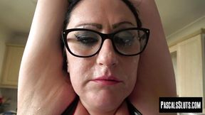 Submissive Curvy Gal does another video of full on torment by master Pascal White