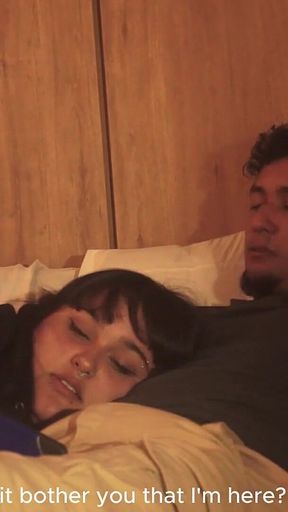 My Stepsister Swallows My Penis After Watching the Movie, They Almost Discovered Us