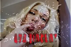 Blonde bounces on her black lover's cock in steamy, intimate session.