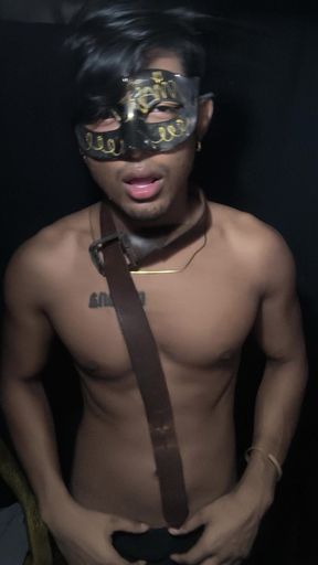 Strip and Cum Fitness Model