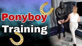 Training Zero Femdom Pony Boy BDSM Training! Bondage Slave Real Homemade Orgasm Cum Milf Stepmom Female Domination