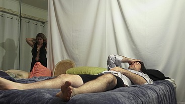 Stepmom gives stepson the wrong and helps him cum