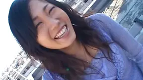 Outdoor Playtime with Hairy Pussy of Hot Asian Girlfriend Toyed Up