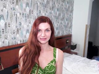 Lina Finds Donations For Ukraine By Taking Cum In Her Snatch