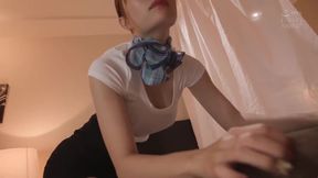 Aye, Horny as Hell: Asian Cutie in HD Action!