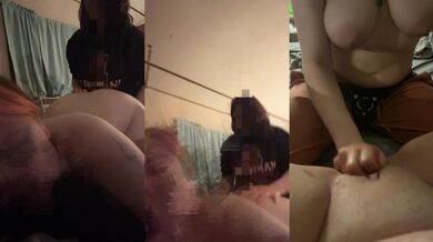 Moaning Loudly While My Girlfriend Uses the Strap