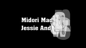 jessie andrews and midori madison double team with shared blowjob facial