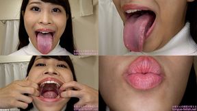 Shiori Nako - Erotic Long Tongue and Mouth Showing - wmv