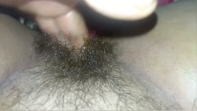 Relaxing Aunty Masturbating with Oil Massage Boyfriend