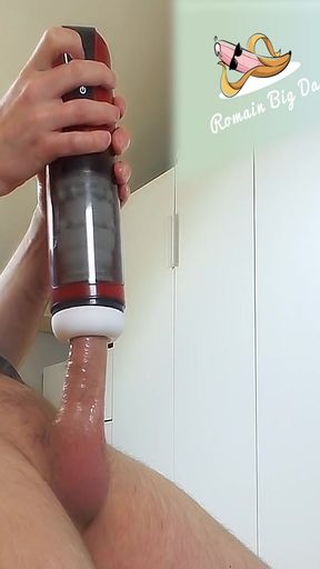 Spectacular moment from &quot;Autoblow Strong Sucking Male Masturbator intense Orgasm&quot;