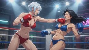 Female Boxing Stories #3: Icy Bob Boxer Confesses Ring Domination