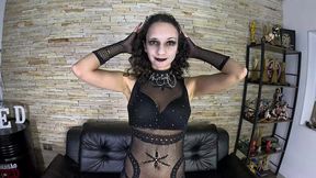 so anal com a gotica estreante - barbie vamp