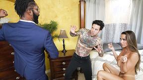 ”Brazzers - Negelcted Housewife Tells Her Story & Gets Banged - Abigail Mac”