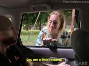 La enfermera CLARII QUINN es FOLLADA en el UBER por 2 extraños, y la sigue en su CASA con una DP