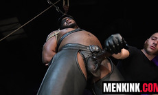 BBC hunk Ace Rockwoods first time bound ends in relentless teasing