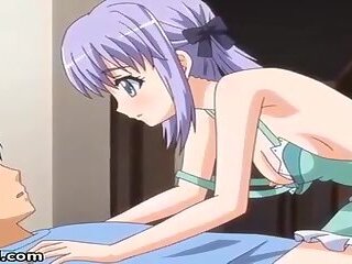 Hot college teen having pleasant sex with her man