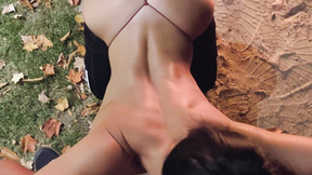 ”Step-Sister gets banged during her family camping trip”