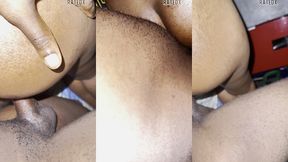 sneaked into my step cousins room and fucked her asshole