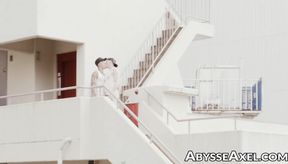 Lustful Axel Abysse licked rosebud and fisted hard the sexy ass of inked Yoshi Kawasa