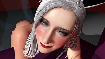 White Bunny Doggy Style.