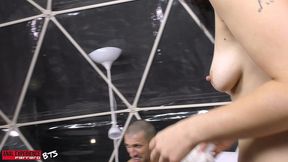 bts of the scene: welcome to nemesi! total anal, 0% pussy. first time, atm, fisting, rough, monster gape!