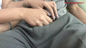 Purefilms.Tv - step- daughter shows step- father how to suck cock and he fucks her