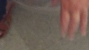 Bouncing in a ball infable chair