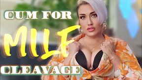 Cum for MILF Cleavage | Femdom JOI with Cum Countdown & Humiliation