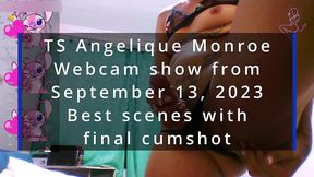 ts angelique monroe - webcam show from september 13, 2023