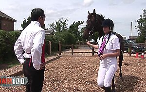 Jodie James gets fucked by a big cock after her riding session