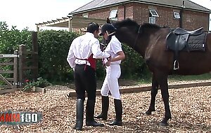 Jodie James gets fucked by a big cock after her riding session