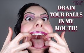 Drain Your Balls in My Mouth! (video Request)