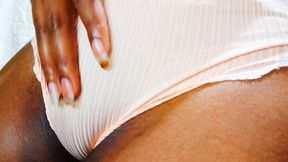 Female masturbation using a table! Hot sexy babe poured water on table while masturbating. She enjoyed self pressure, hot &amp; wet