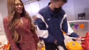 Couple-Approved Filming Features Tanned Girl Getting Double-Creampied By Stranger And